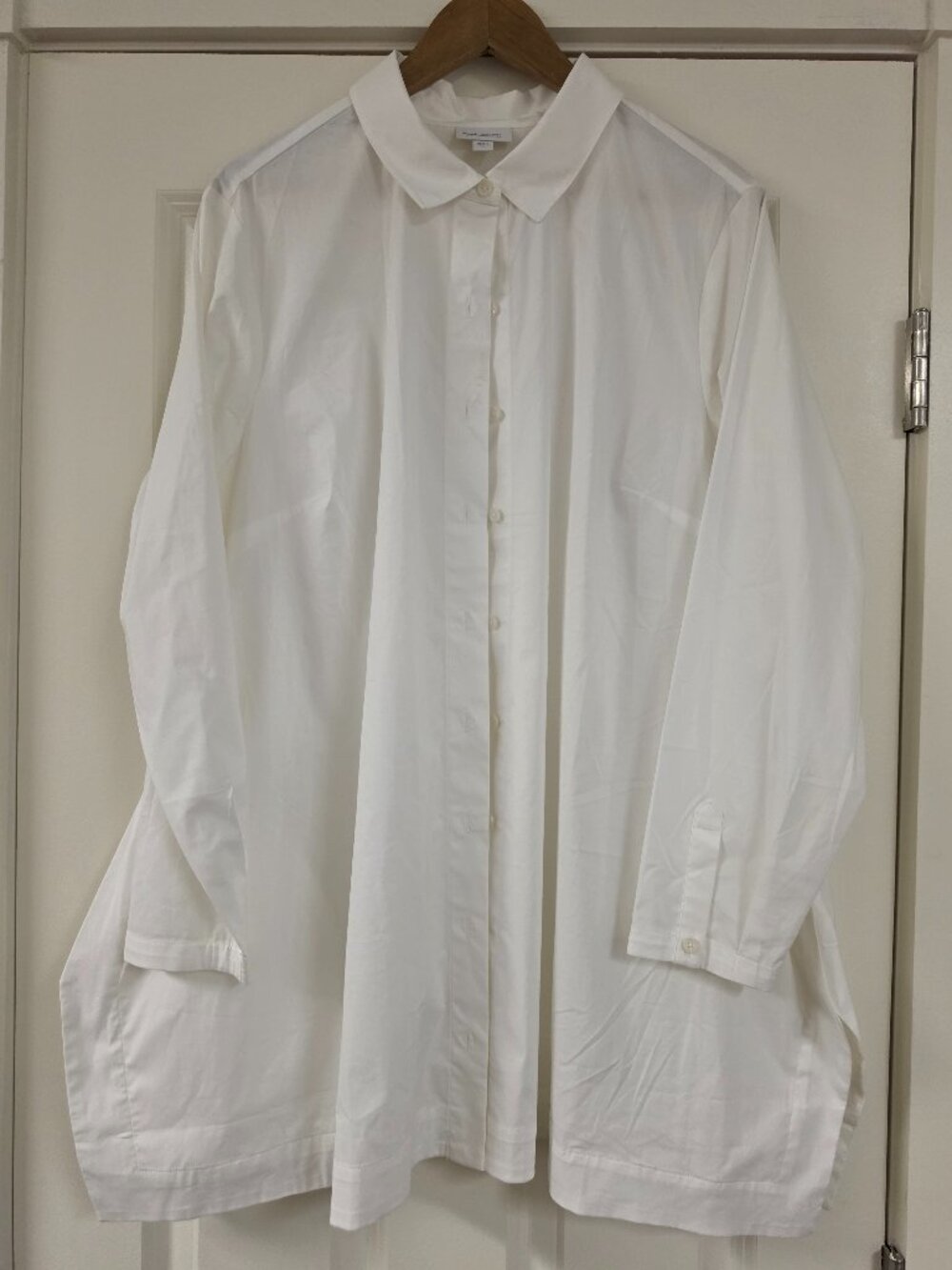 J. Jill Women's White Shirt Collection Long Sleeve Button Down Blouse, size XL